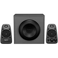 Logitech Z625 Sistema de Altavoces 2.1 Subwoofer- THX- 400W de Pico- Graves Profundos- Entrada Óptica 3.5 mm-RCA…